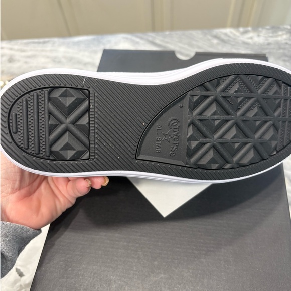 Converse Chuck Taylor Black Canvas High-Tops - Picture 3 of 4